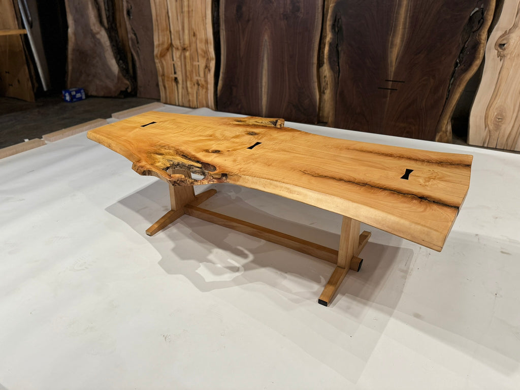 Curly Maple Embellished with Macassar Ebony on Curly Maple Base