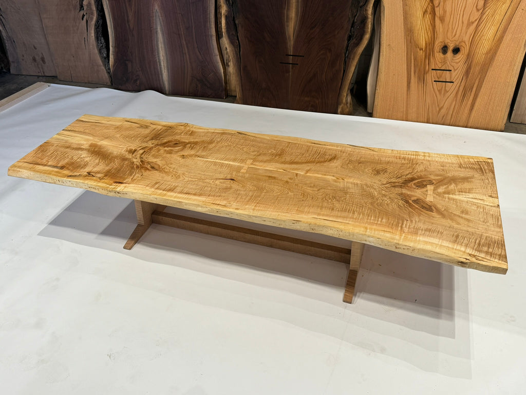 Figured Curly Maple Embellished with Curly Maple on Curly Maple Base