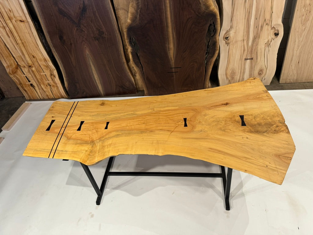 Silver Maple Embellished with Macassar Ebony