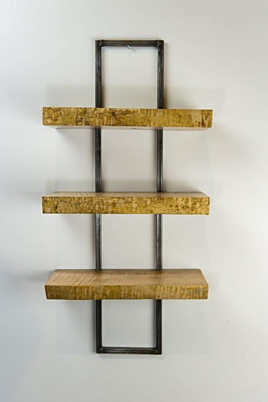 Cosmopolitan Shelf: Figured Curly Maple