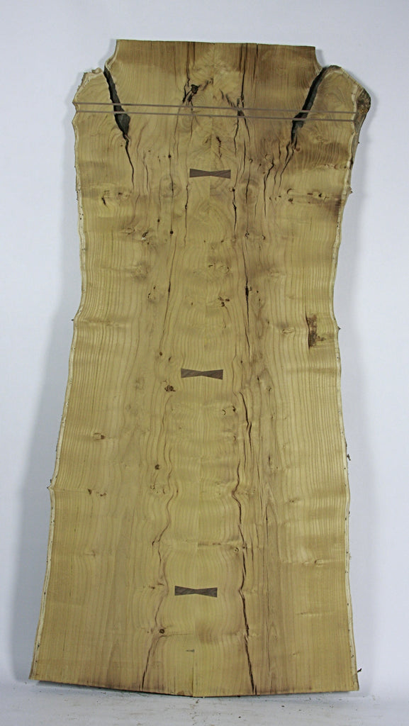 Live Edge Dining Table: Mulberry & Macassar Ebony