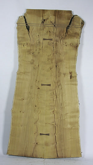 Live Edge Dining Table: Mulberry & Macassar Ebony