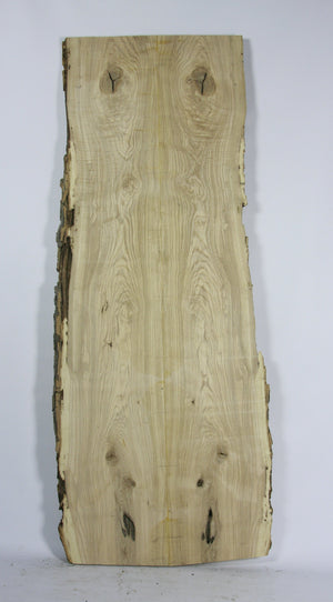 Live Edge Book Match Slab: Highly Figured Elm Wood