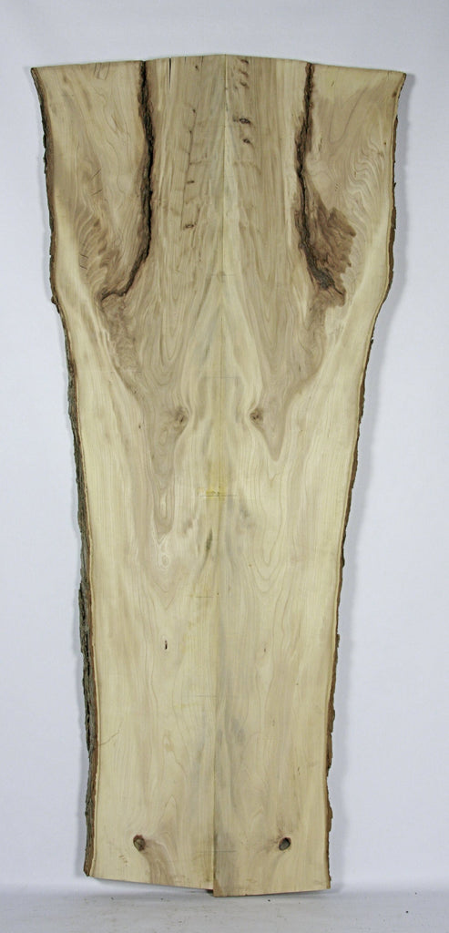Live Edge Book Match Slab: Elm Wood