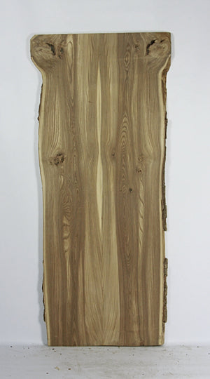 Live Edge Book Match Slab: Figured Red Elm