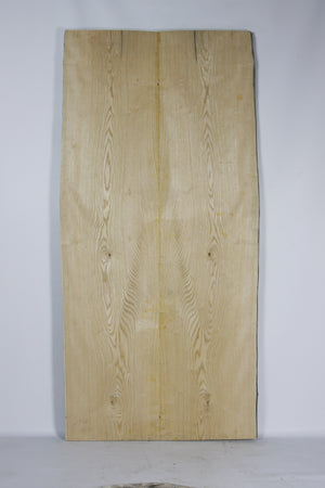 Live Edge Book Match Slab: Pumpkin Ash
